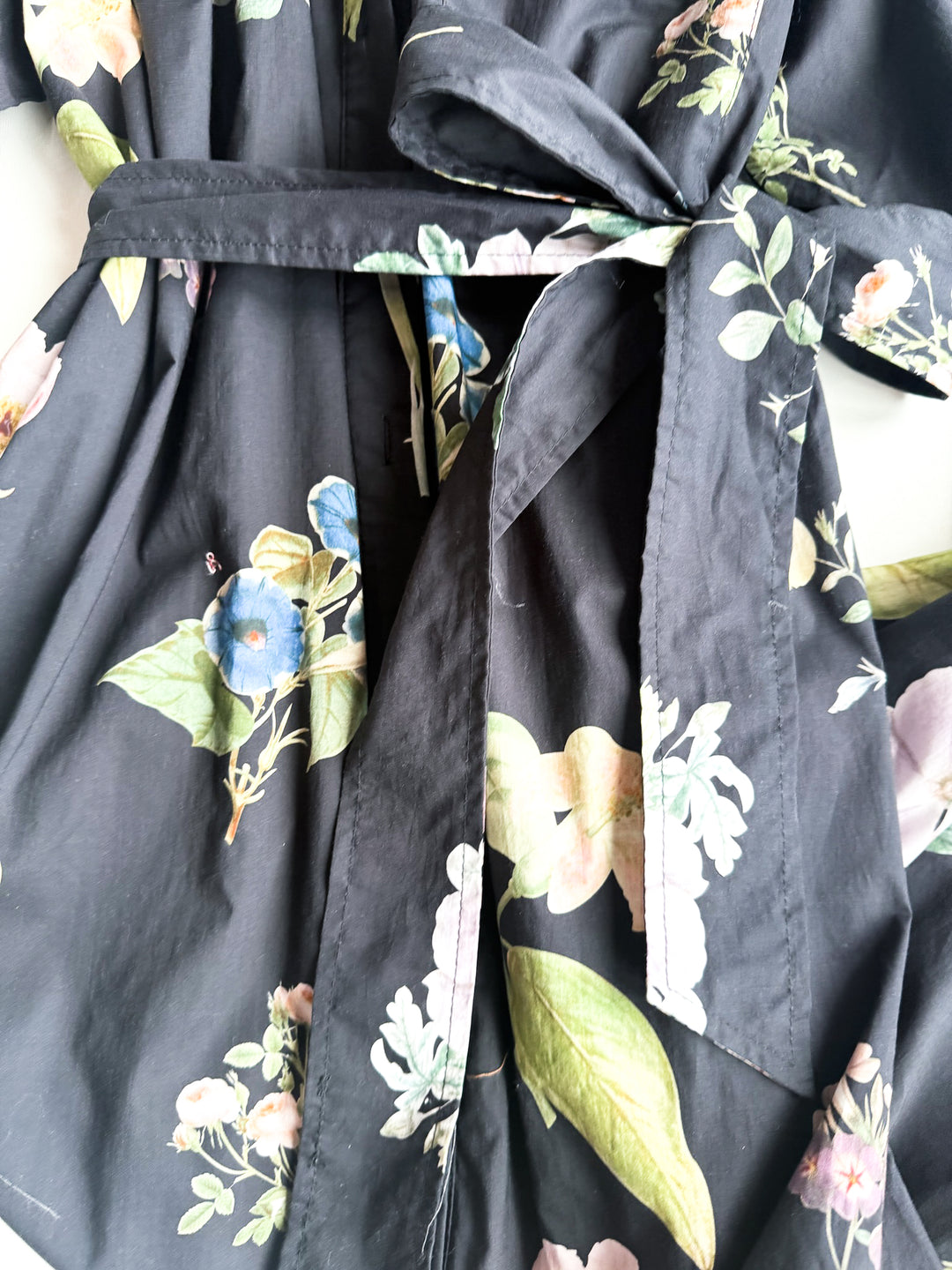 Evening Bloom Shirt Dress