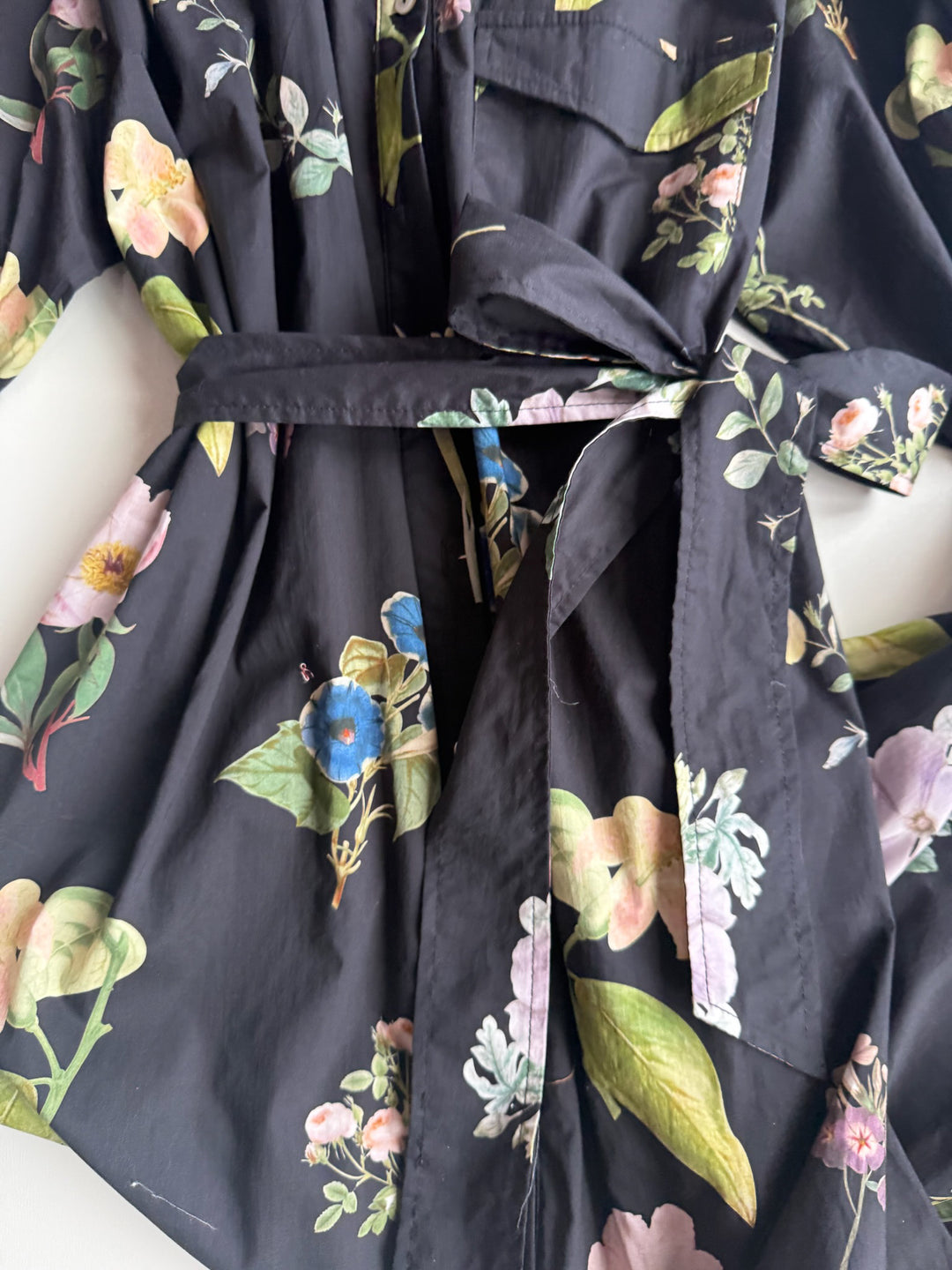Evening Bloom Shirt Dress