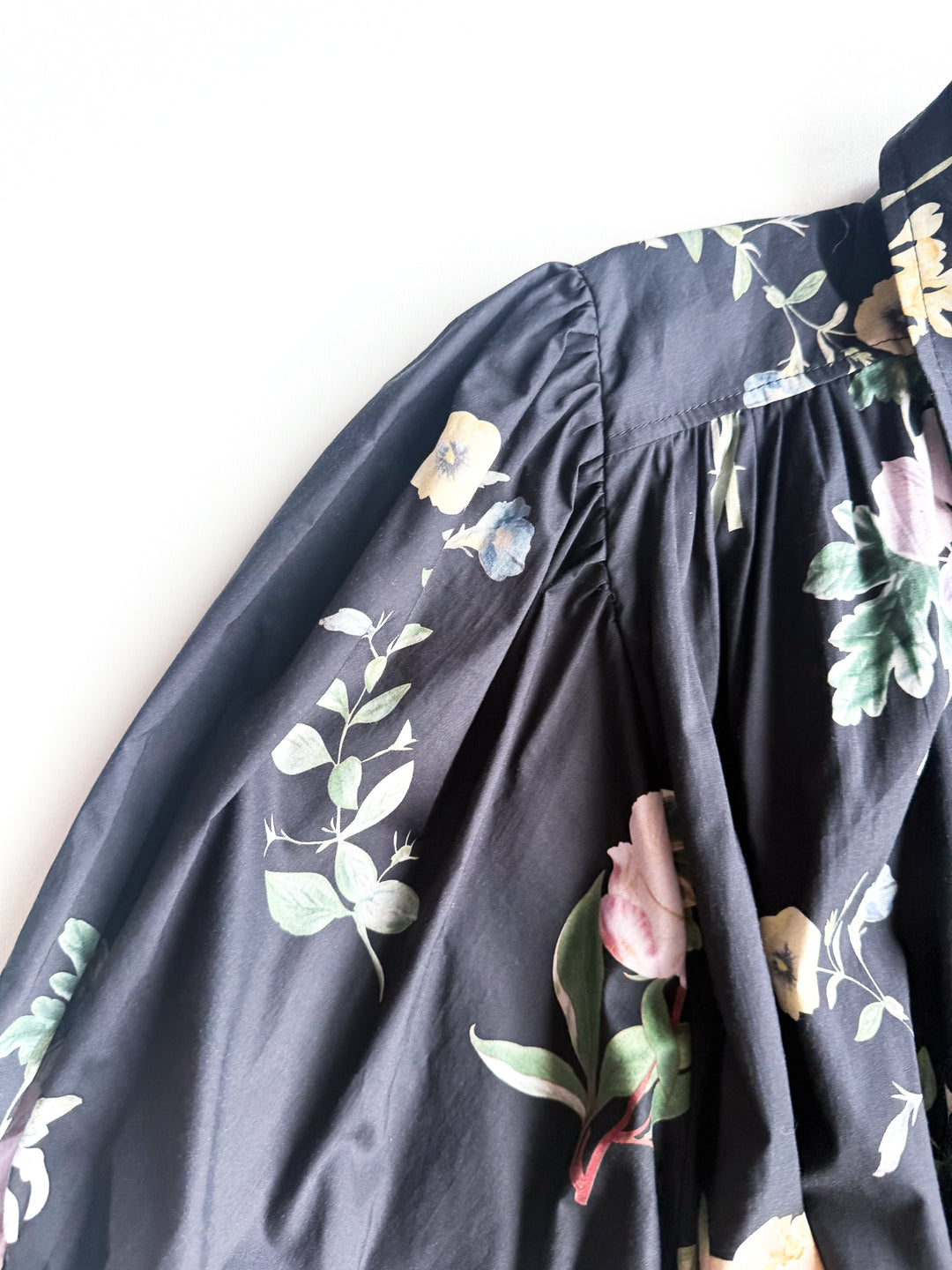 Evening Bloom Shirt Dress