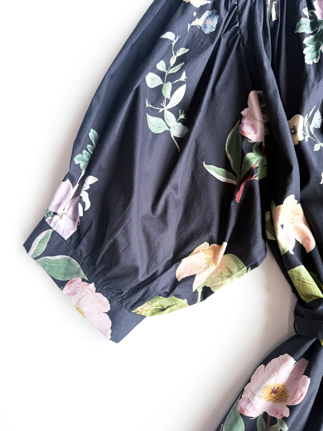 Evening Bloom Shirt Dress