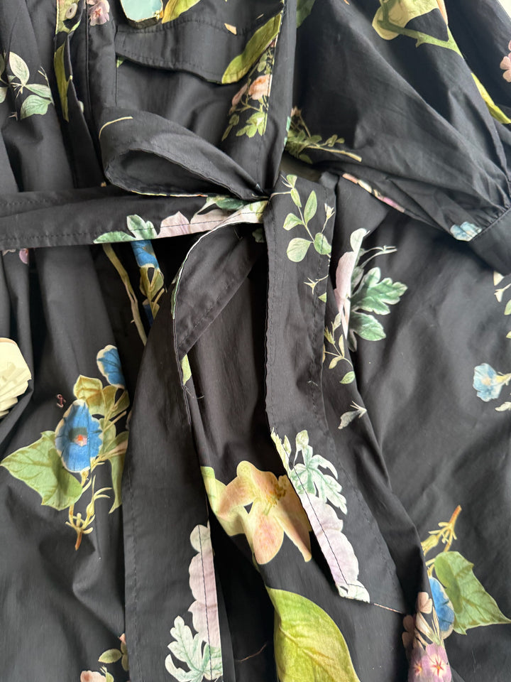 Evening Bloom Shirt Dress