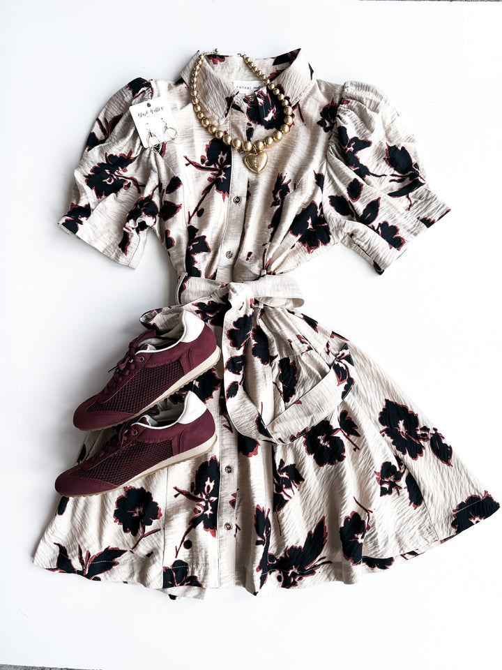 Ink Bloom Dress