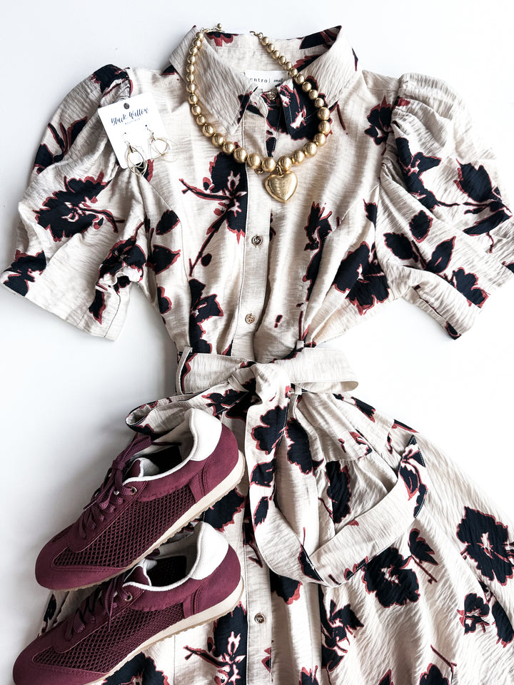 Ink Bloom Dress