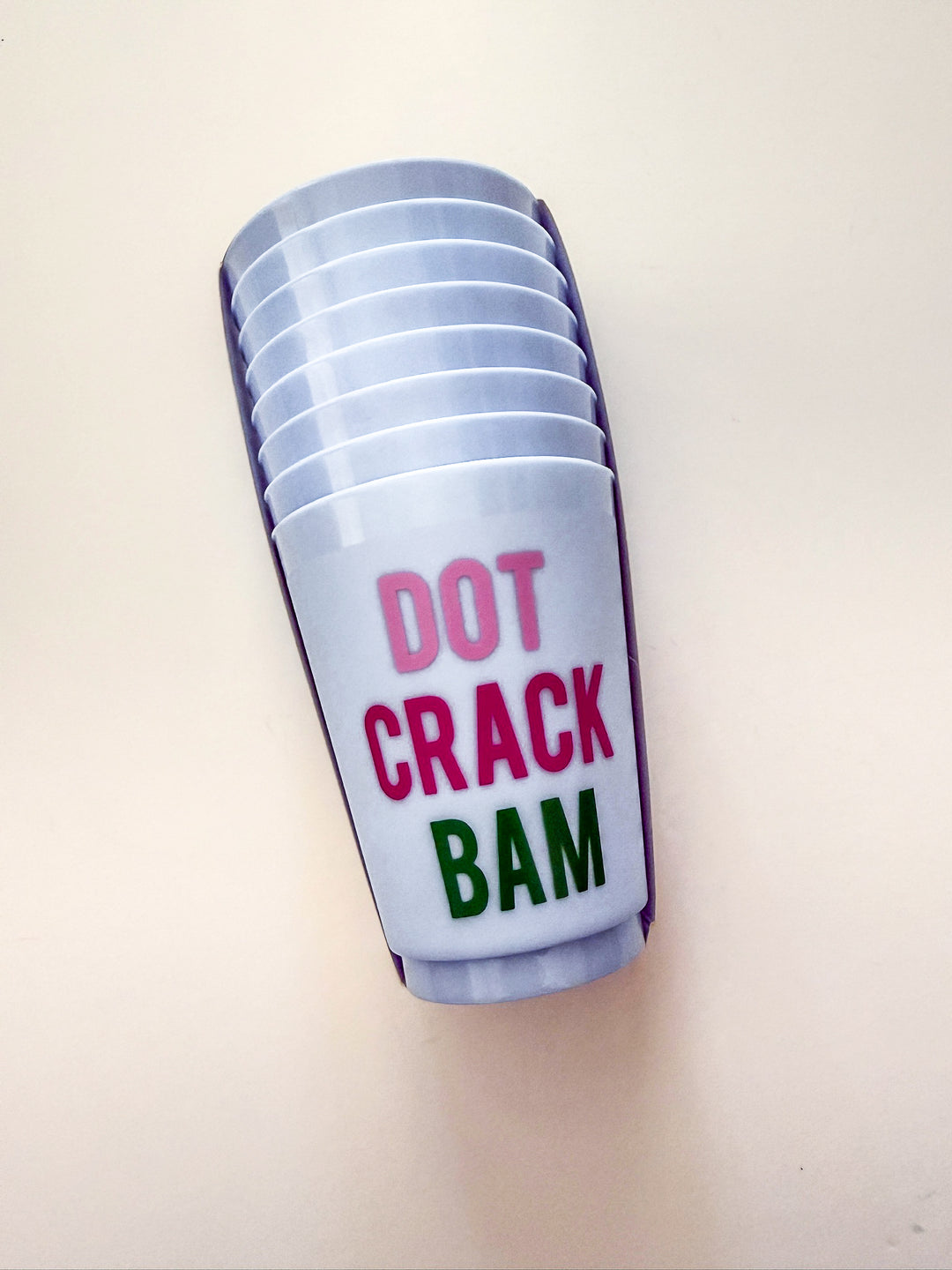 Dot Crack Bam Cup Set