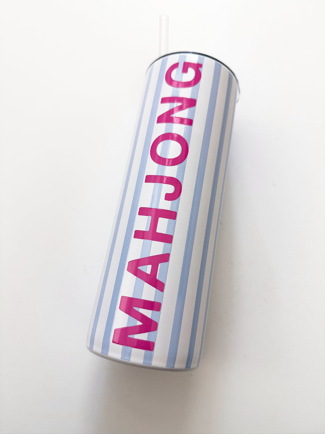 Mahjong Skinny Tumbler