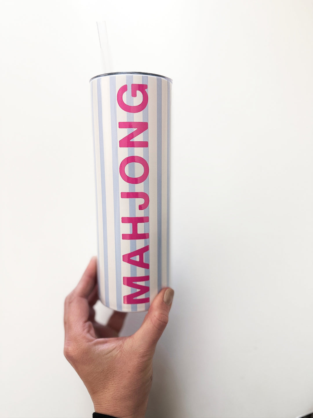 Mahjong Skinny Tumbler