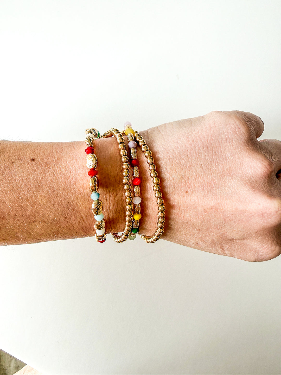 Nova Multicolor Beaded Bracelet Set