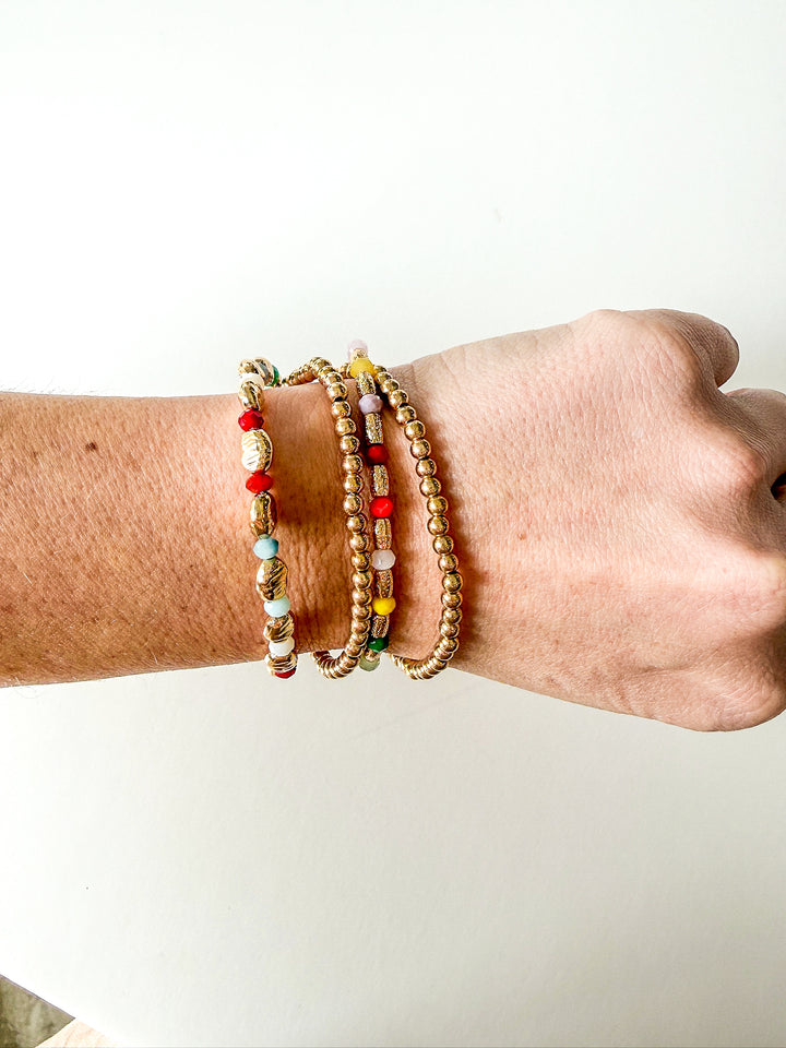 Nova Multicolor Beaded Bracelet Set