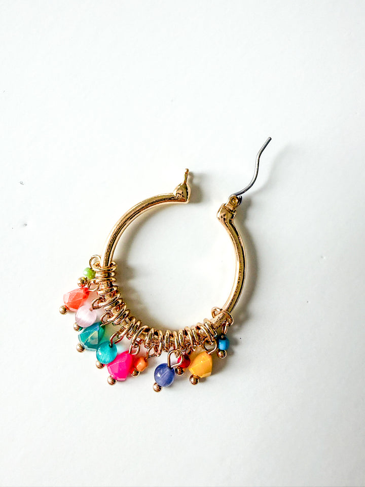 Maribella Multicolor Bead Earring