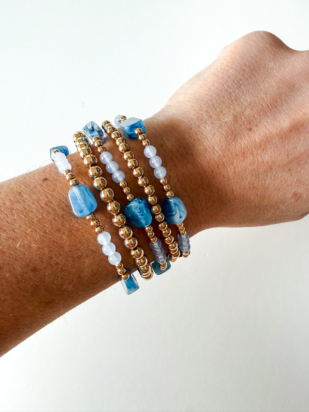 May I Marina Blue Tone Stretch Set