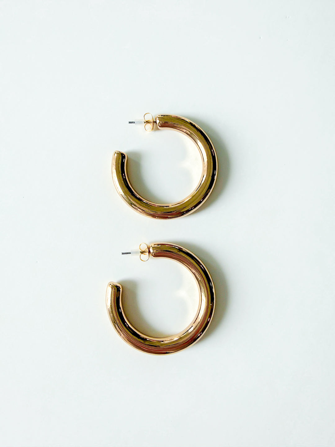 Radiance Statement Tube Hoop Earring