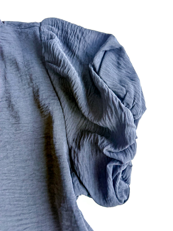 Whisper Ruffle V Neck