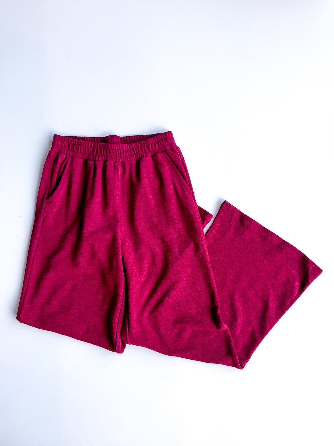 Modern Minimal Cotton Slub Pant Set