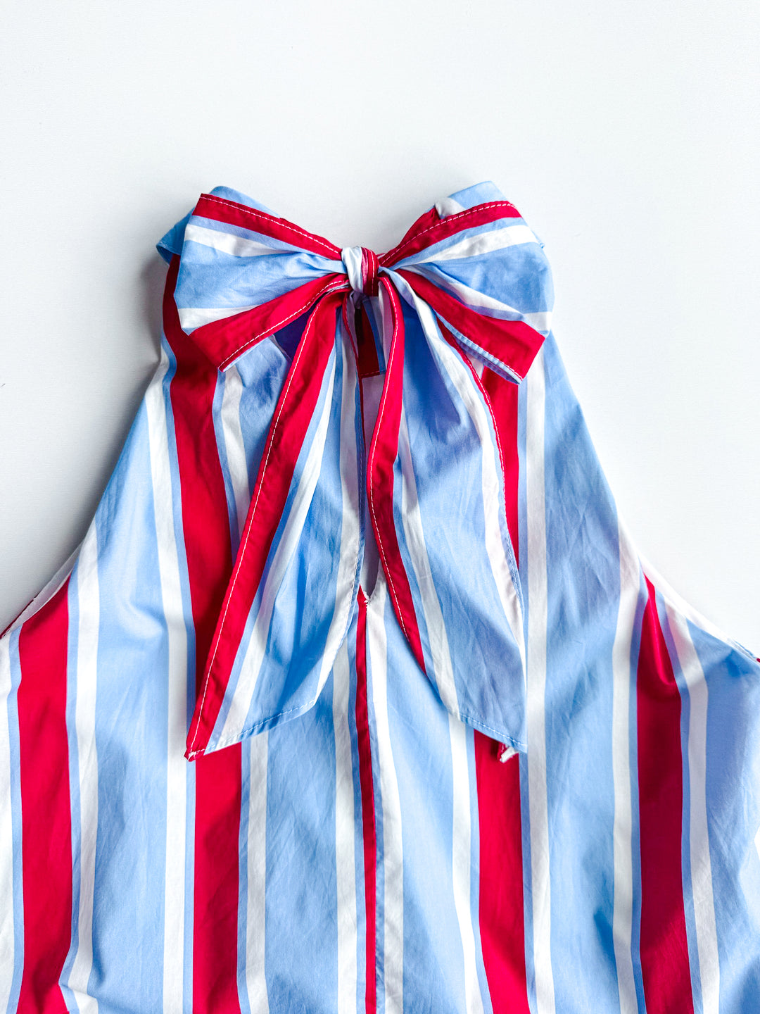 Blessings Of Summer Tie Neck Dress