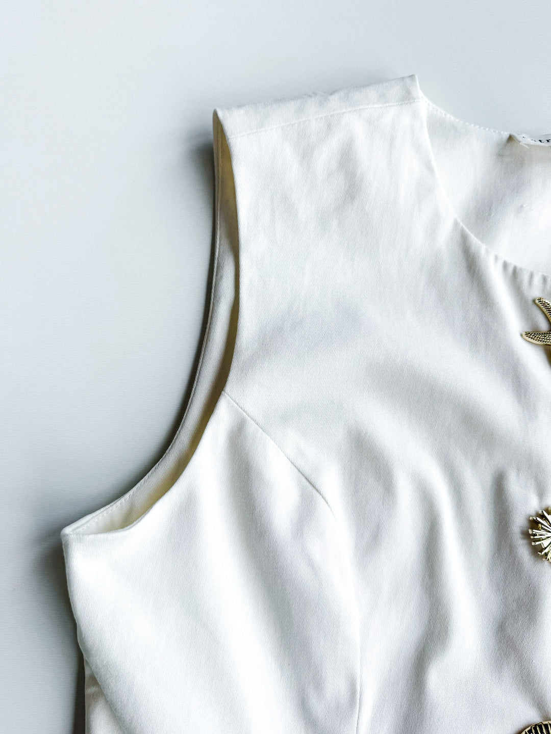 Detailed Summer Structured Blouse