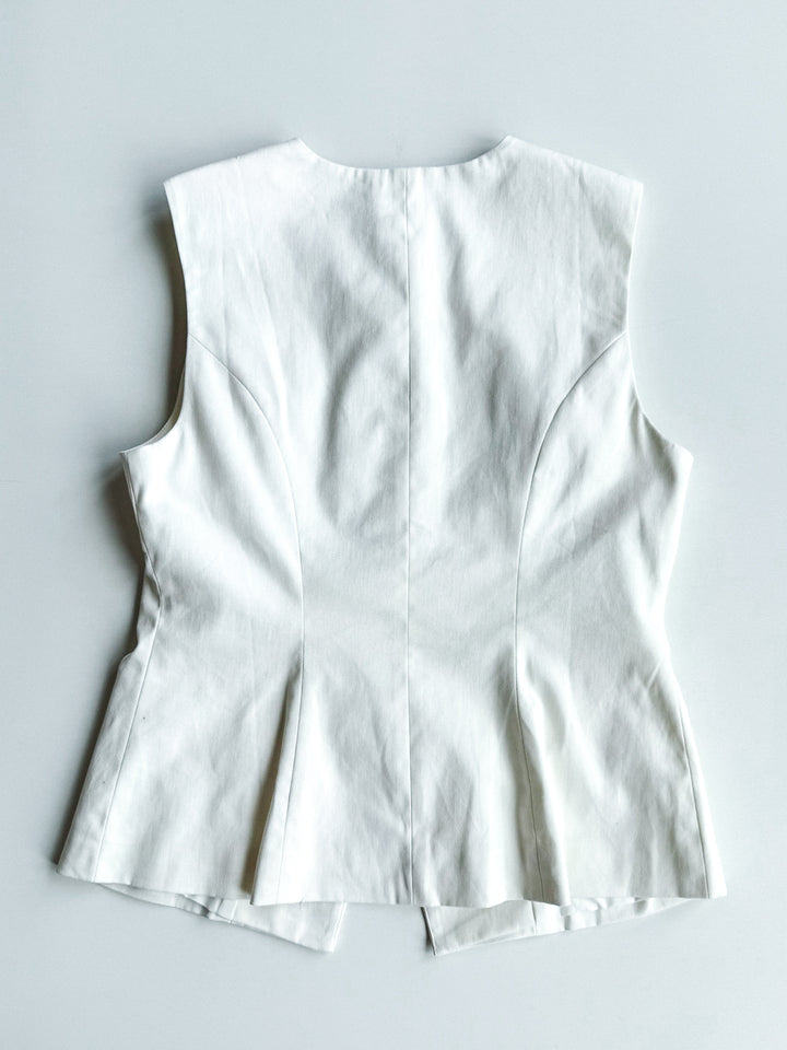 Detailed Summer Structured Blouse