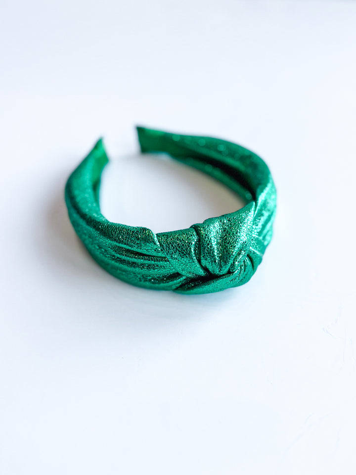 Metallic Knotted Headband