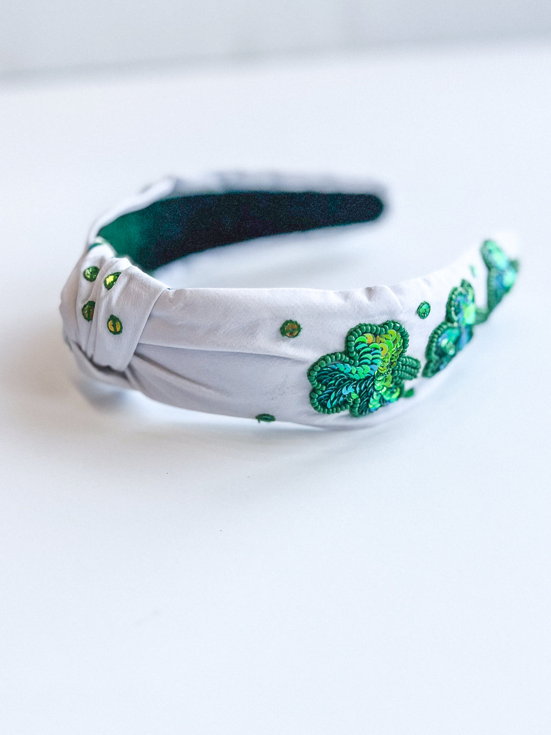 Get Lucky Sequin Knot Headband