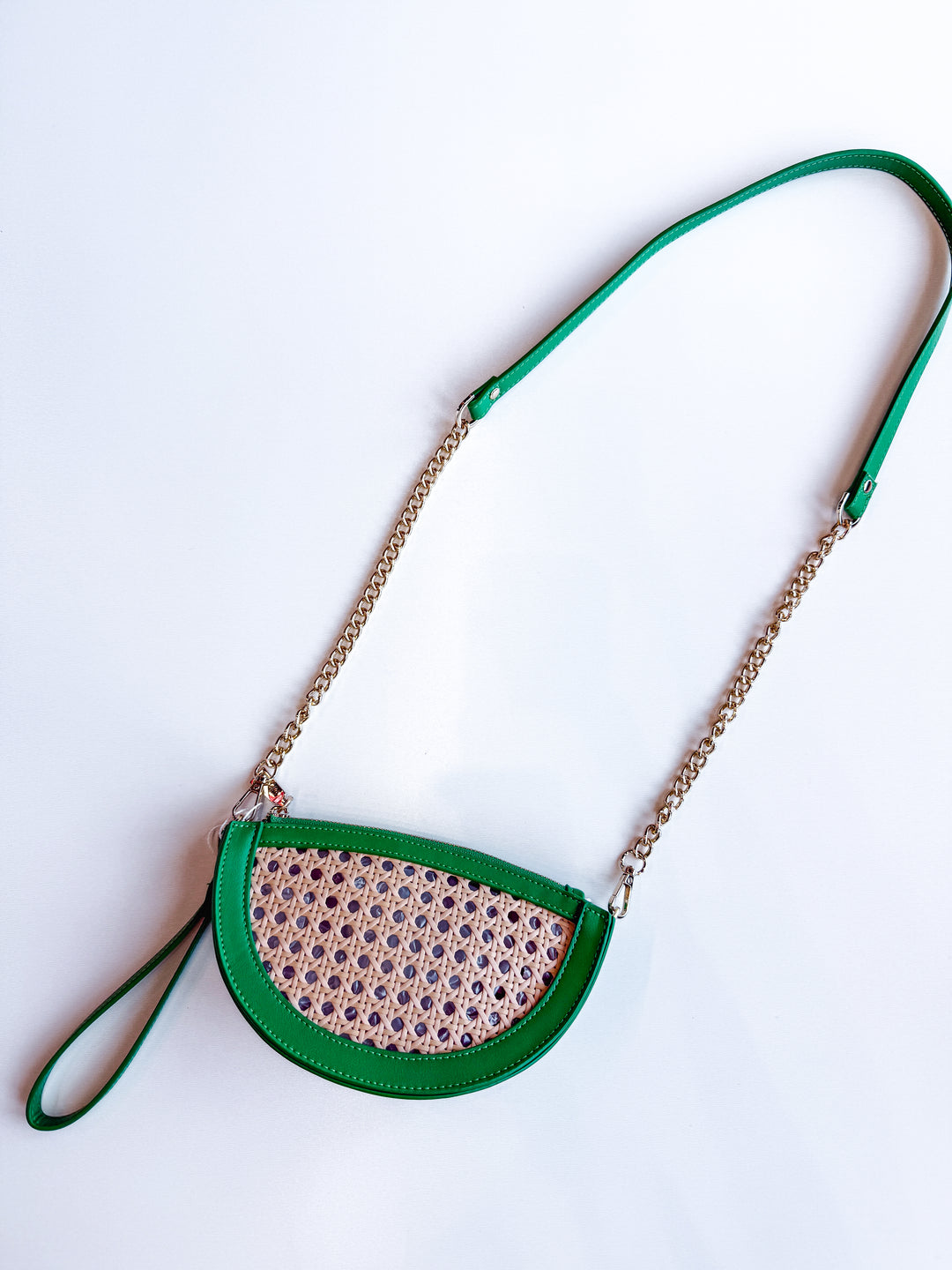 Lyra Crescent Crossbody Wristlet