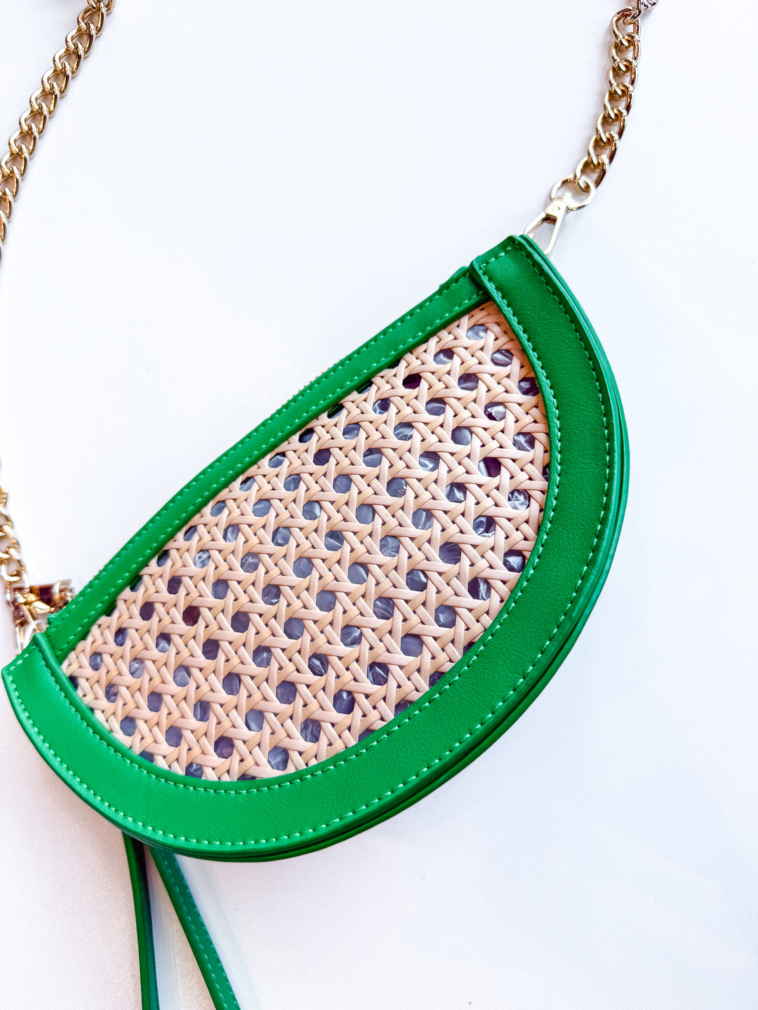 Lyra Crescent Crossbody Wristlet