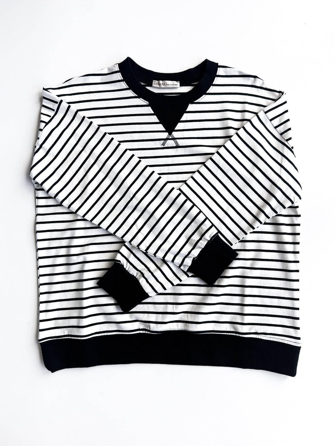 Daily Ease Striped Pullover
