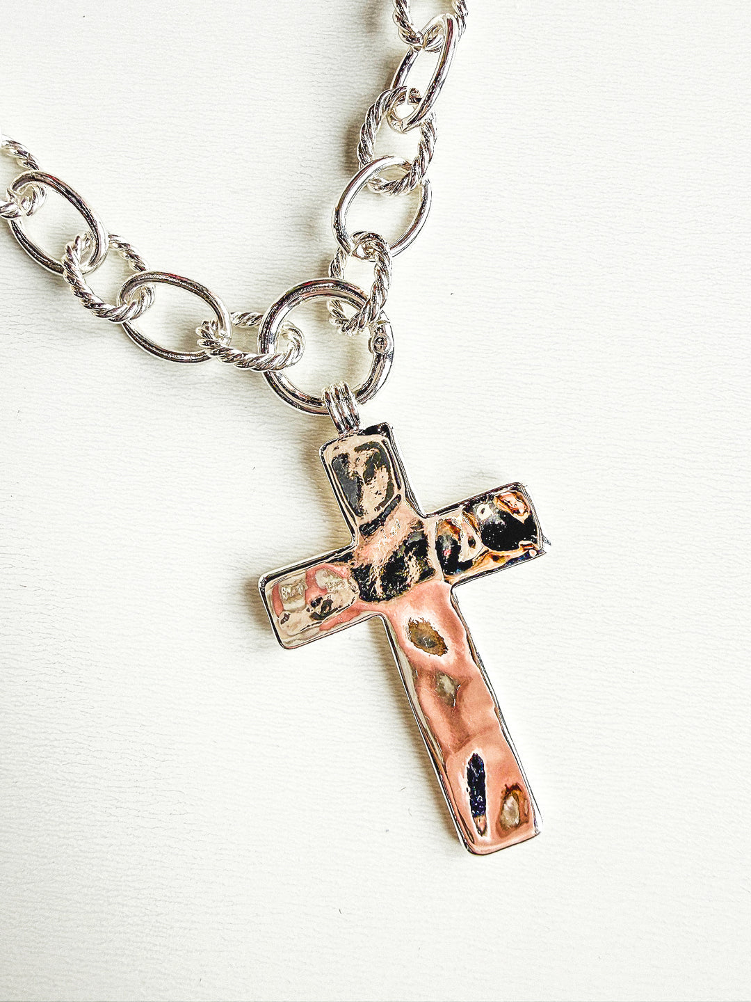 Stand In Faith Cross Pendant Necklace
