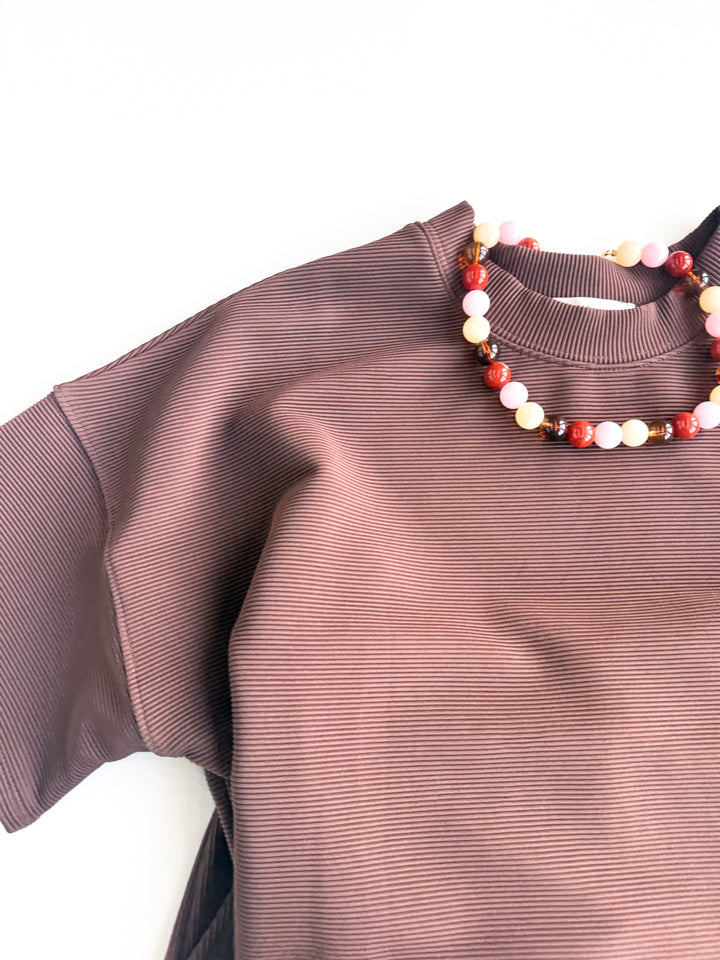 Quiet Essential Ribbed top & Pant Set