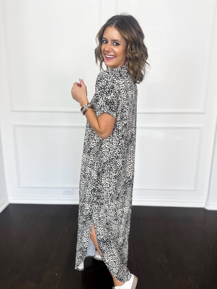 Stretchy Soft Leopard Maxi