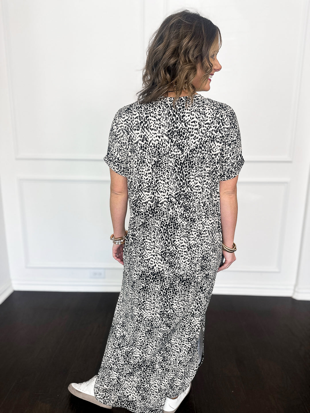 Stretchy Soft Leopard Maxi