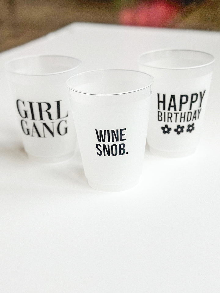 Frosted Party Cup