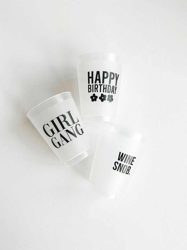 Frosted Party Cup