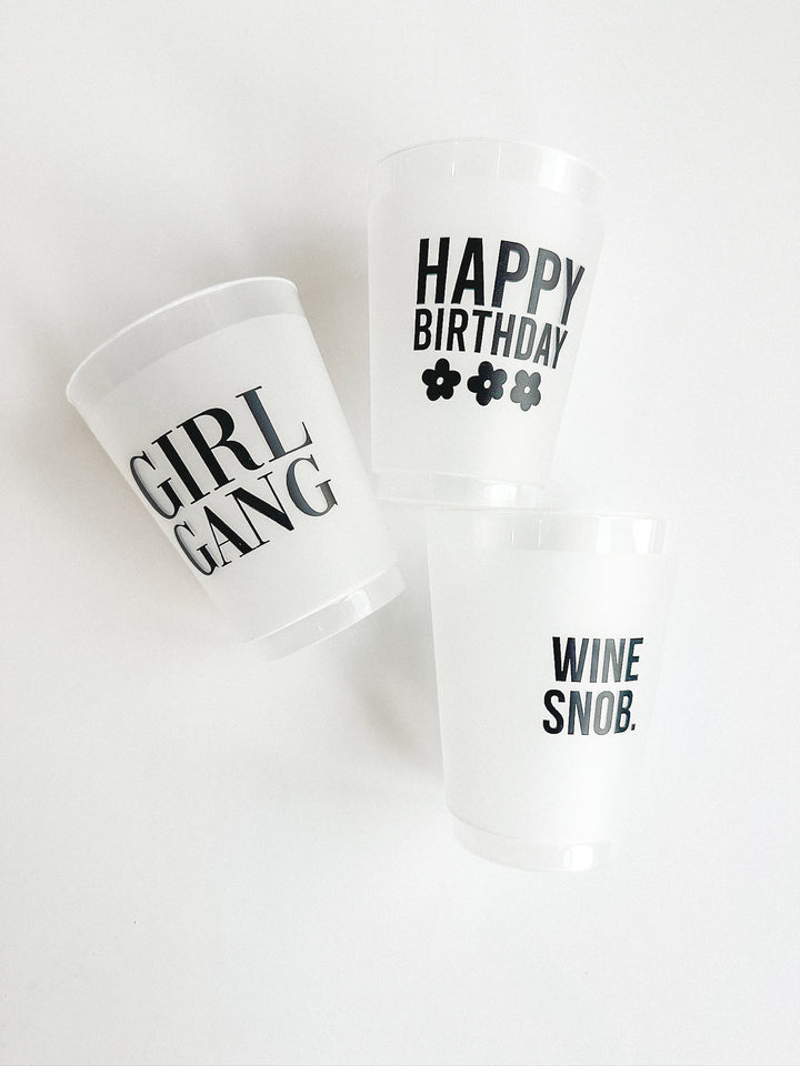 Frosted Party Cup