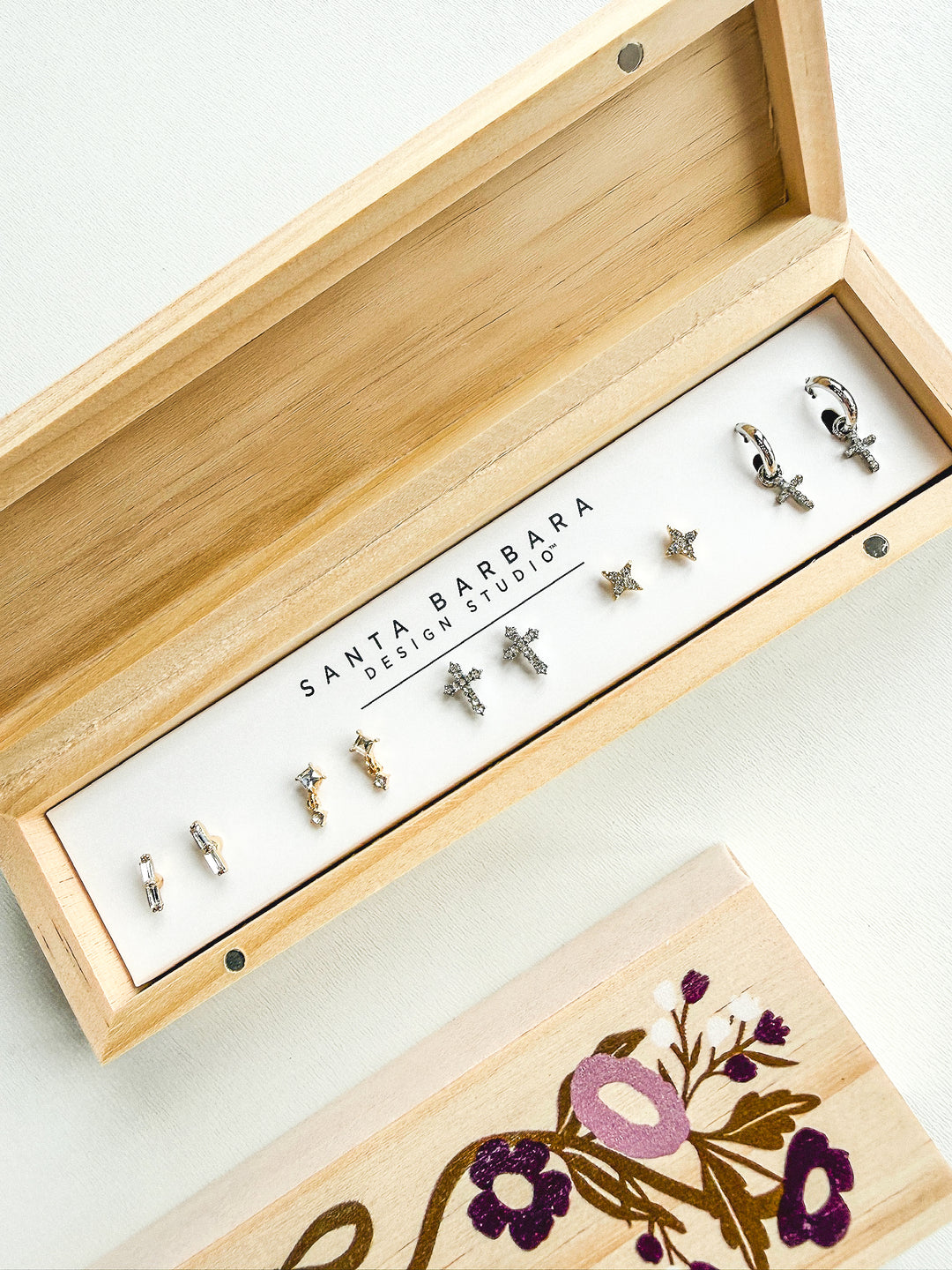 With God All Things Are Possible Bling Earring Box