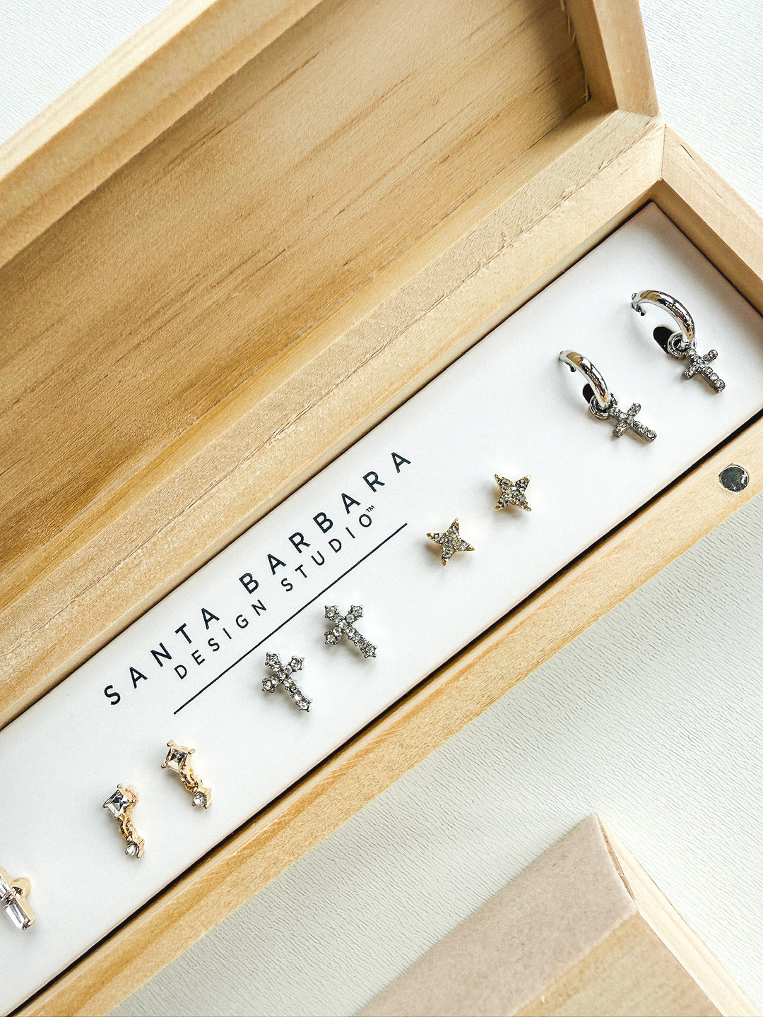 With God All Things Are Possible Bling Earring Box