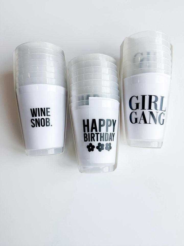 Frosted Party Cup