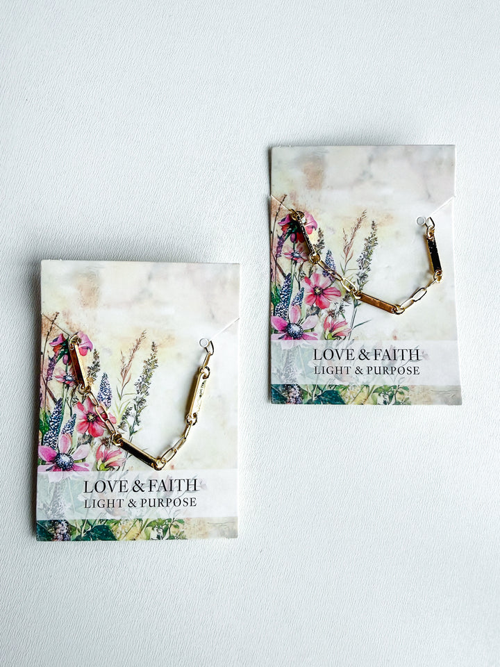 Love & Faith Bracelet
