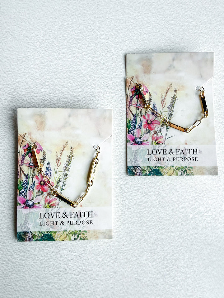 Love & Faith Bracelet
