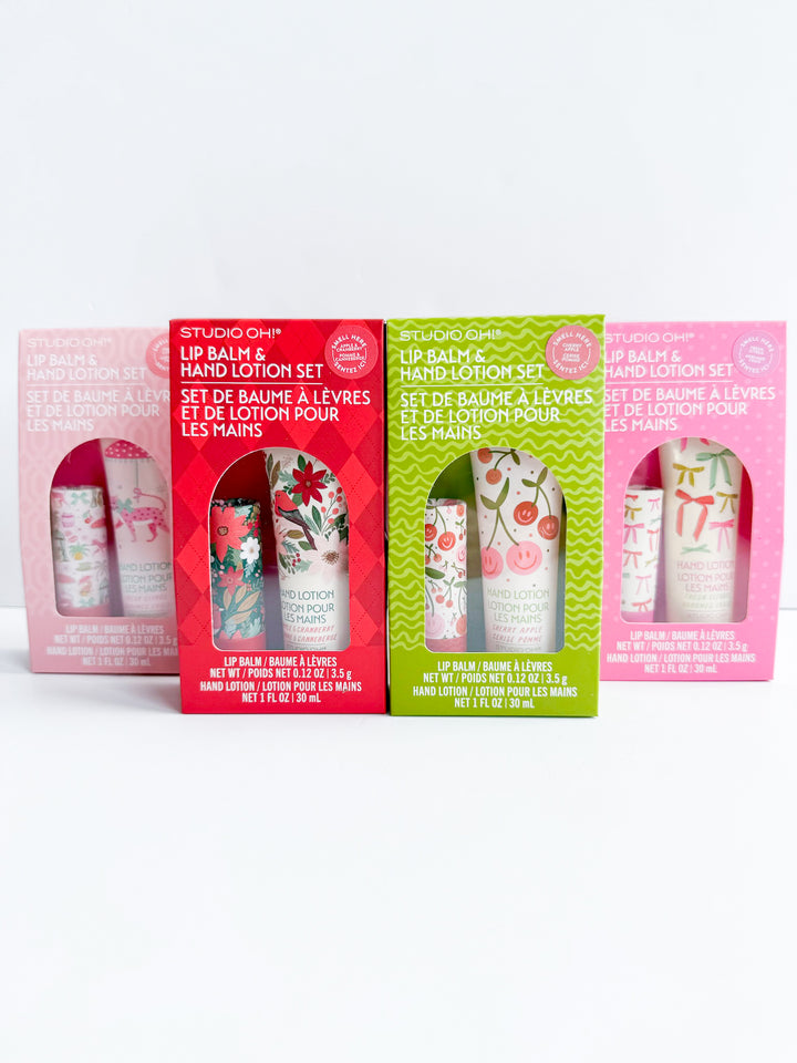 Lip Balm & Lotion Set