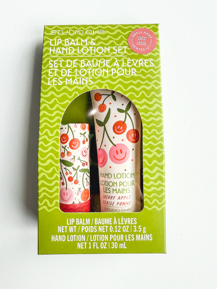 Lip Balm & Lotion Set