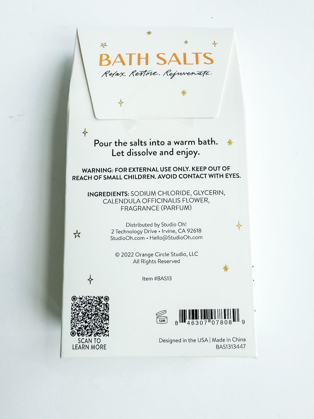 Relax & Restore Bath Salts