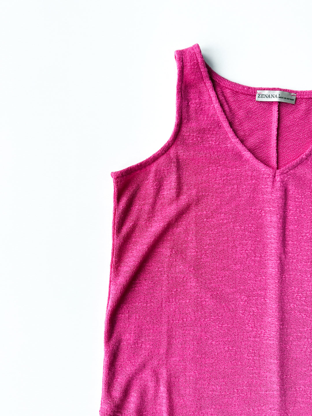 Easy Wear Hacci V Neck Tank
