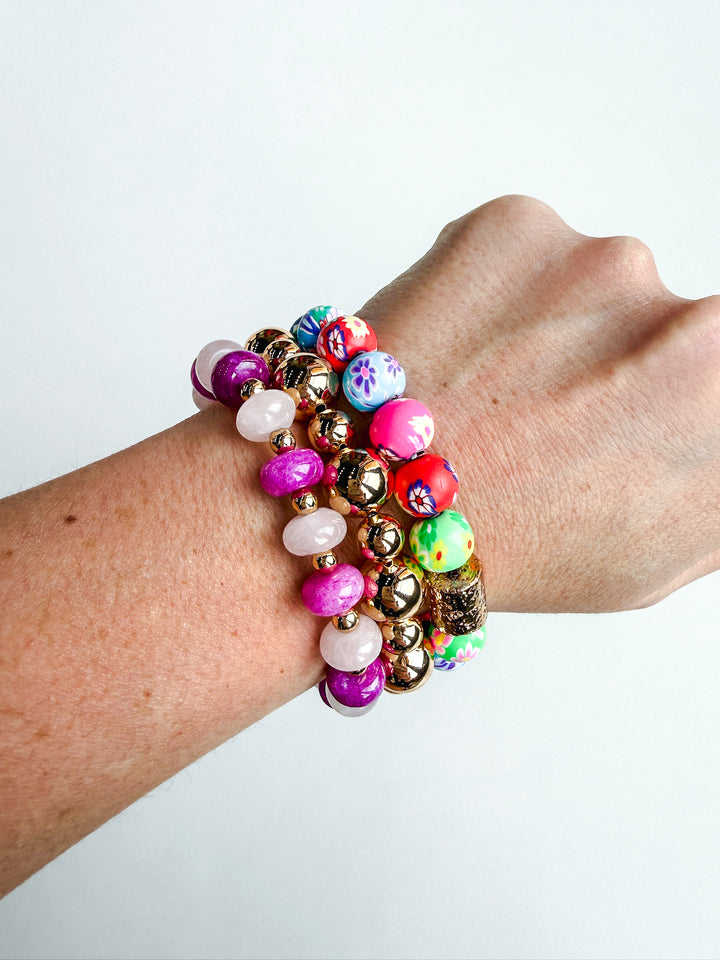 Pop of Petals 3 Piece Stack