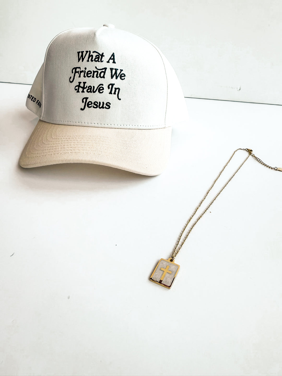 Enamel Cross Necklace