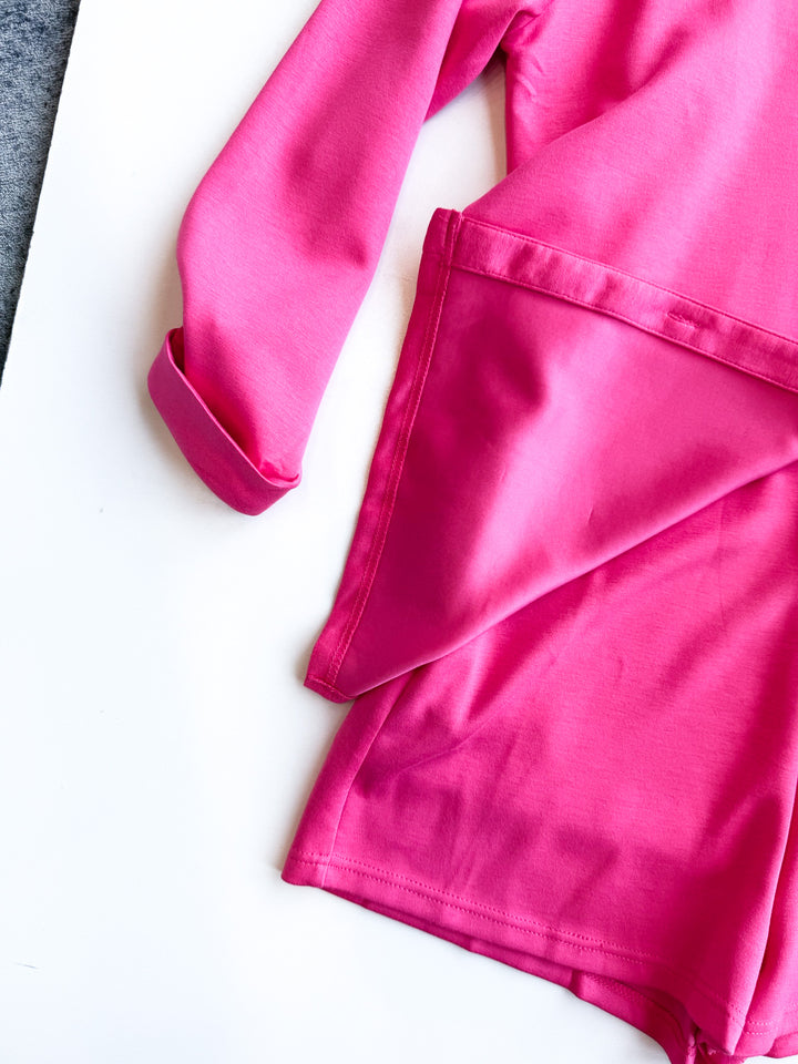 Elara Button Front Hidden Romper