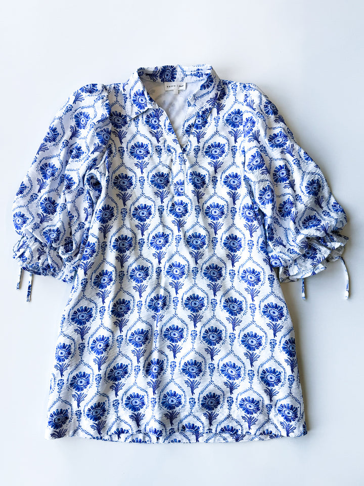 Clase Azul Bowtie Sleeve Dress