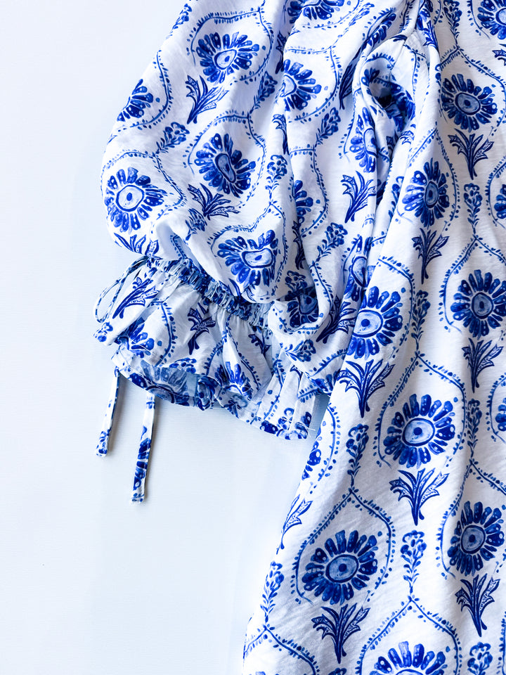 Clase Azul Bowtie Sleeve Dress