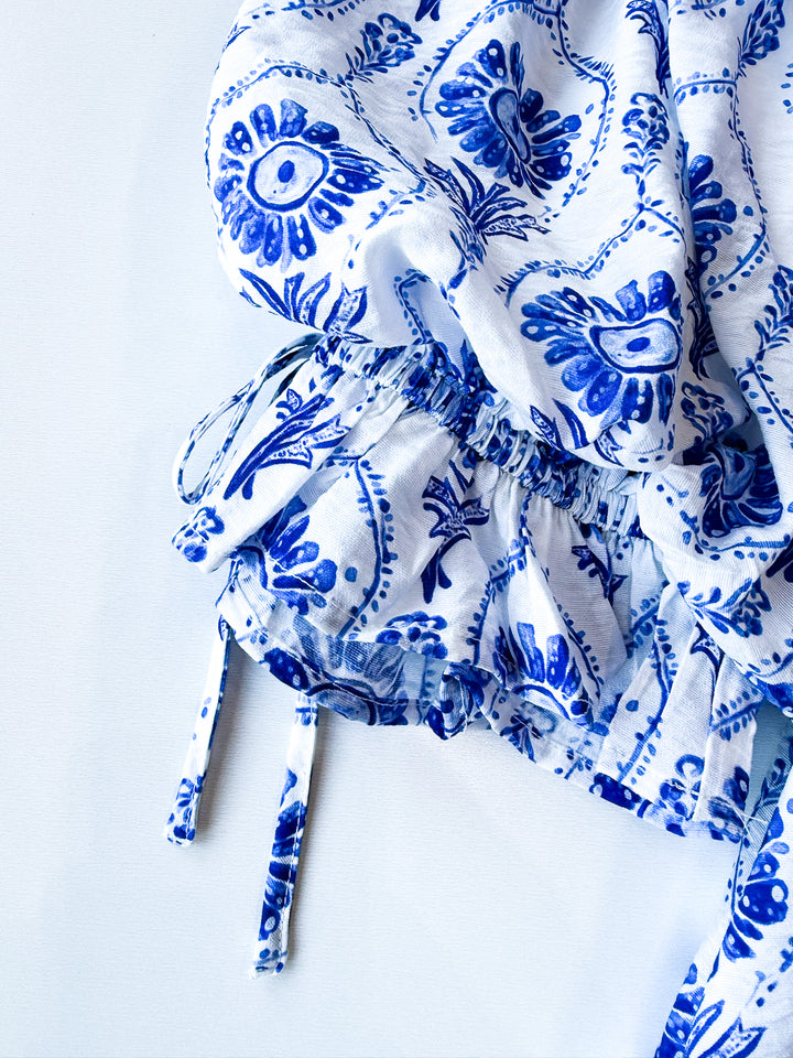 Clase Azul Bowtie Sleeve Dress