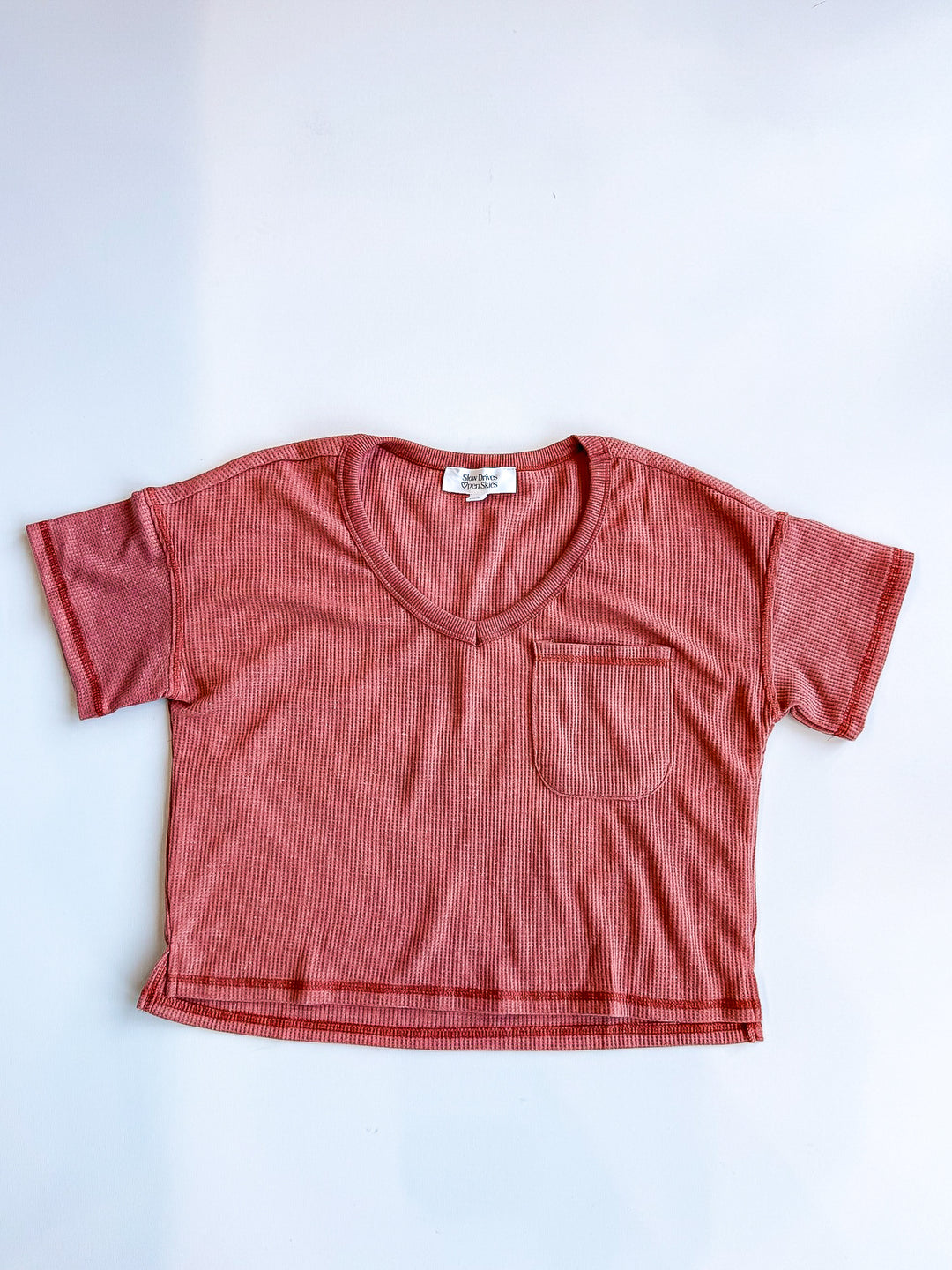 Simply Essential Waffle Knit Top