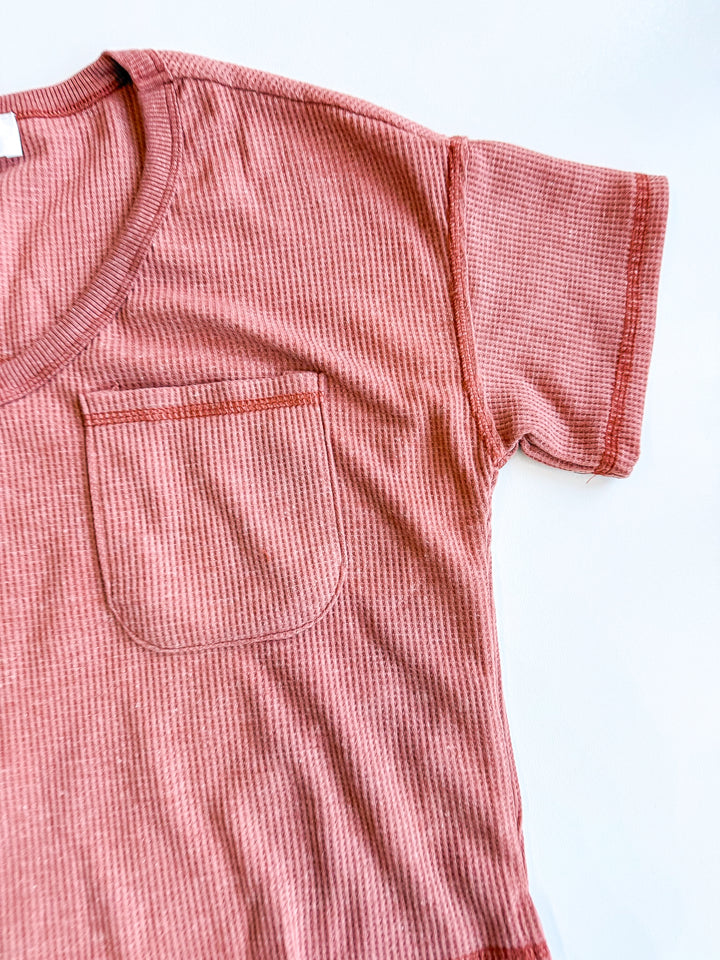Simply Essential Waffle Knit Top