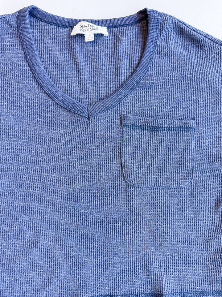 Simply Essential Waffle Knit Top